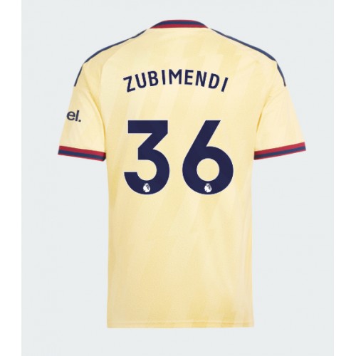 Pánský Fotbalový dres Arsenal Martin Zubimendi #36 2026-27 Třetí Krátký Rukáv